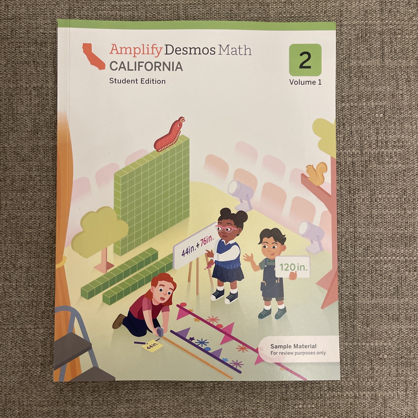 10) Amplify Desmos Math California Student Edition: 2 Volume 1