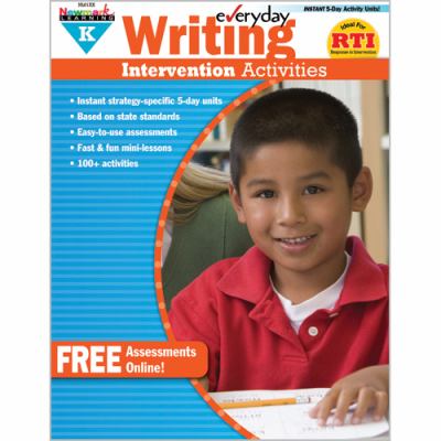 Newmark Learning K Kindergarten – Everyday Writing Intervention Activities Book