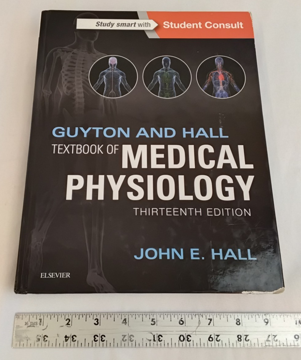 Guyton and Hall Textbook of Medical Physiology 13th Edition John E. Hall #B1163