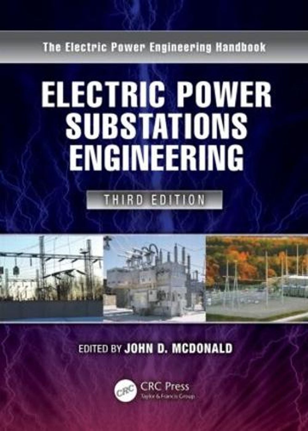 Electric Power Substations Engineering by John D. McDonald (English) Hardcover B