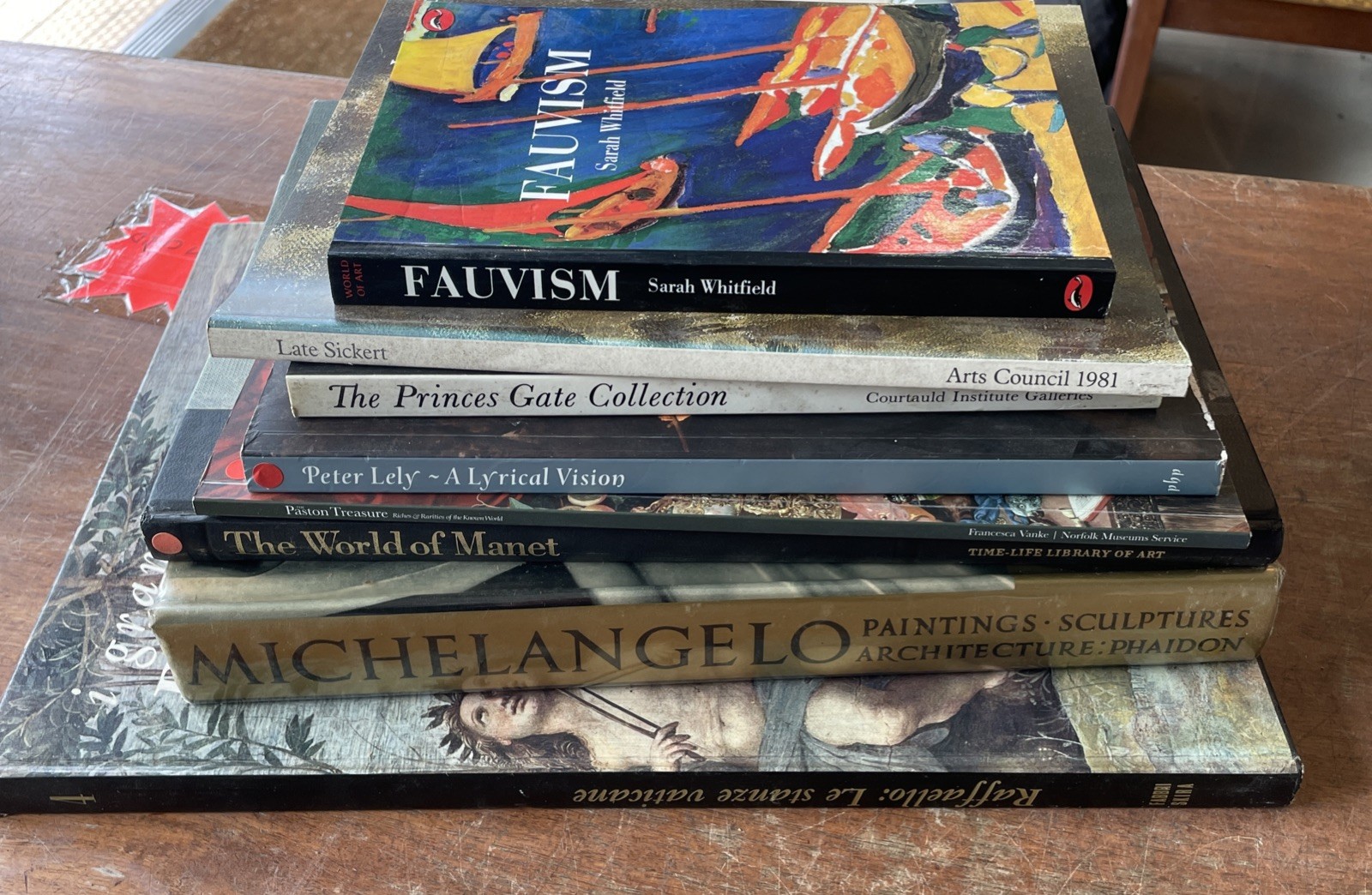 Job Lot Art Gallery Museum Books Catalogue Late Sickert A Lyrical Vision X8 #2