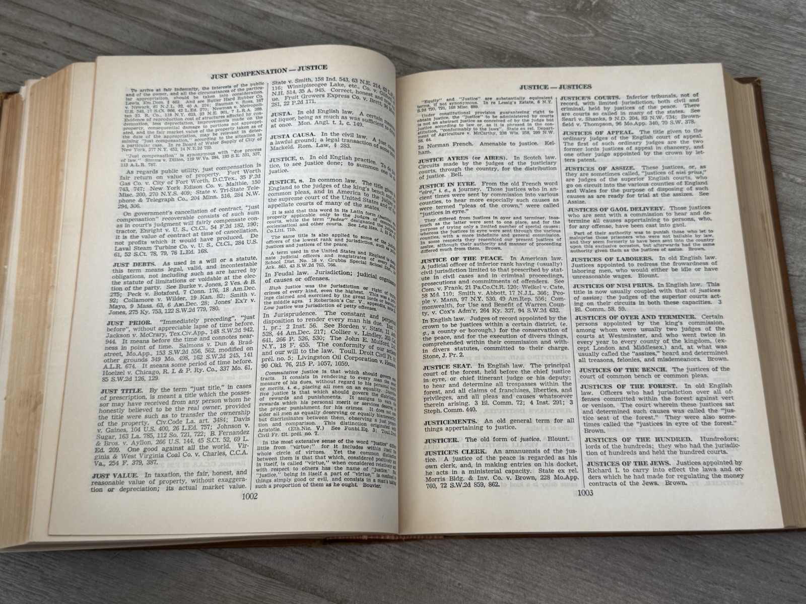 📚 Black’s Law Dictionary Fourth Edition 4th 1951 Legal Terms Phrases