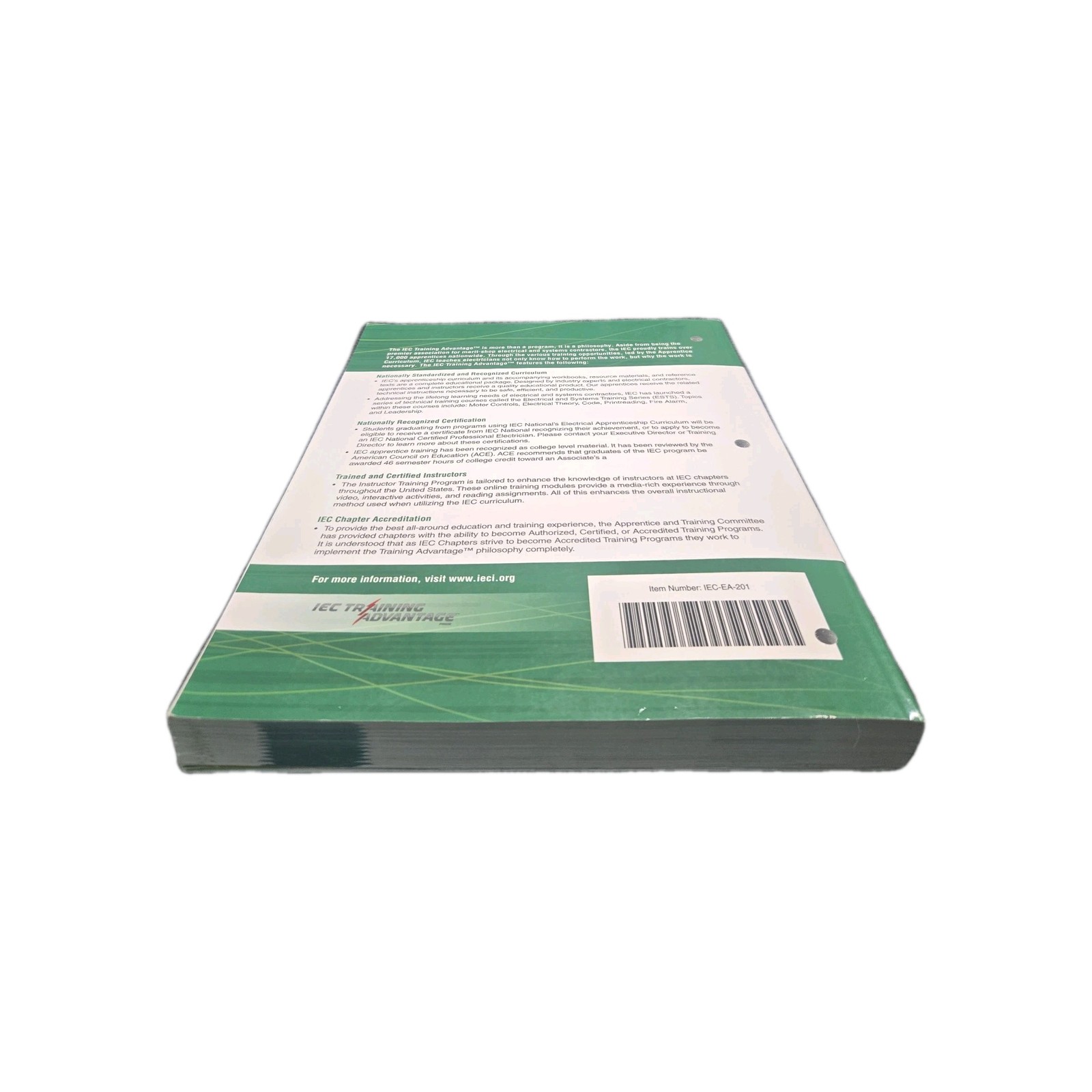 IEC Electrical Apprenticeship Curriculum Second Year Manual 2024-2025 Pre-owned
