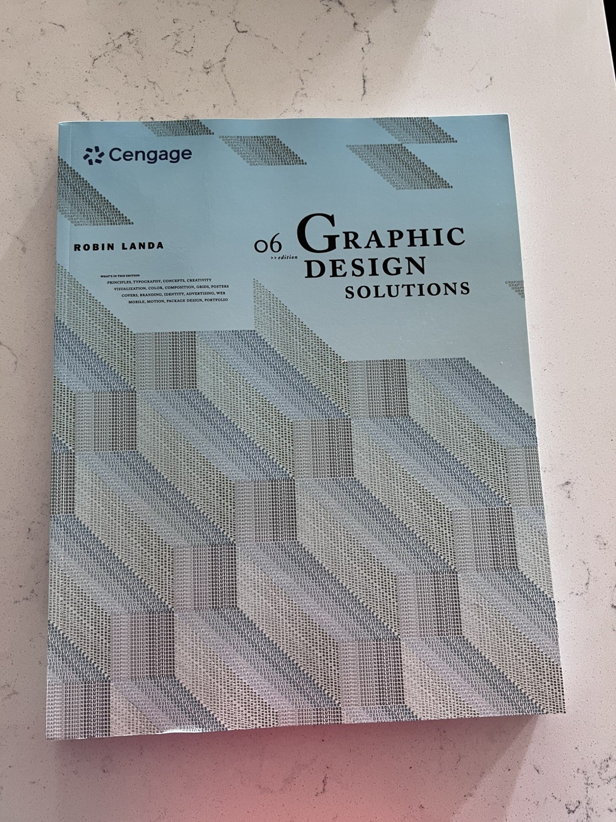 Cengage Graphic Design Solutions 6th Edition Hardcover 2016 by Robin Landa