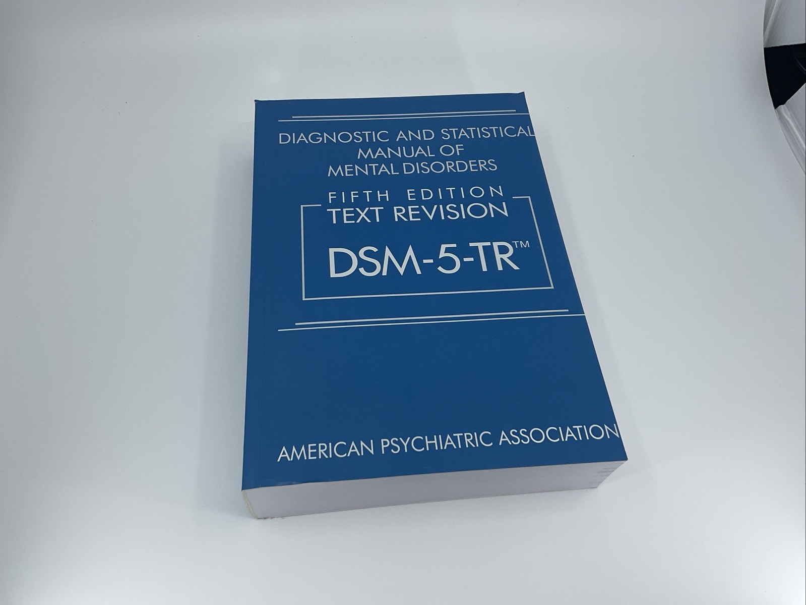 DSM-5-TR Diagnostic & Statistical Manual of Mental Disorders Paperback MISPRINT