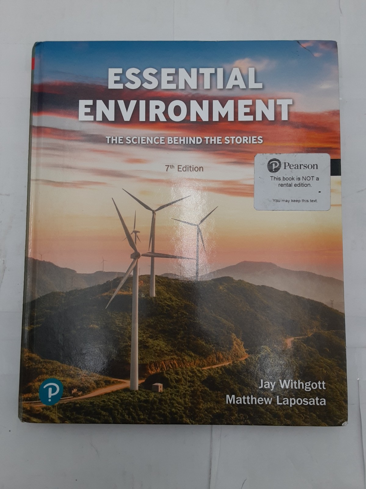 Essential Environment, Science Behind the Stories 7th Ed 2025 Ed 9780138276942