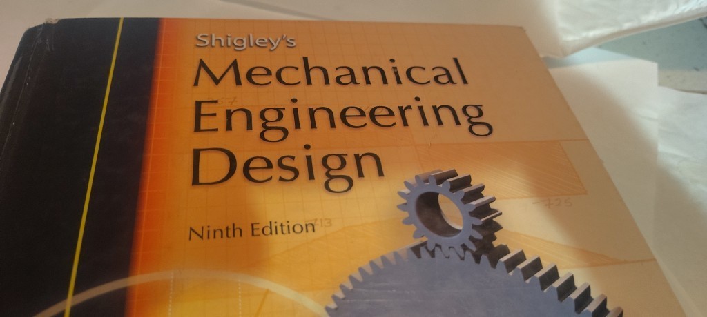 Shigley’s Mechanical Engineering Design 9th ed. book