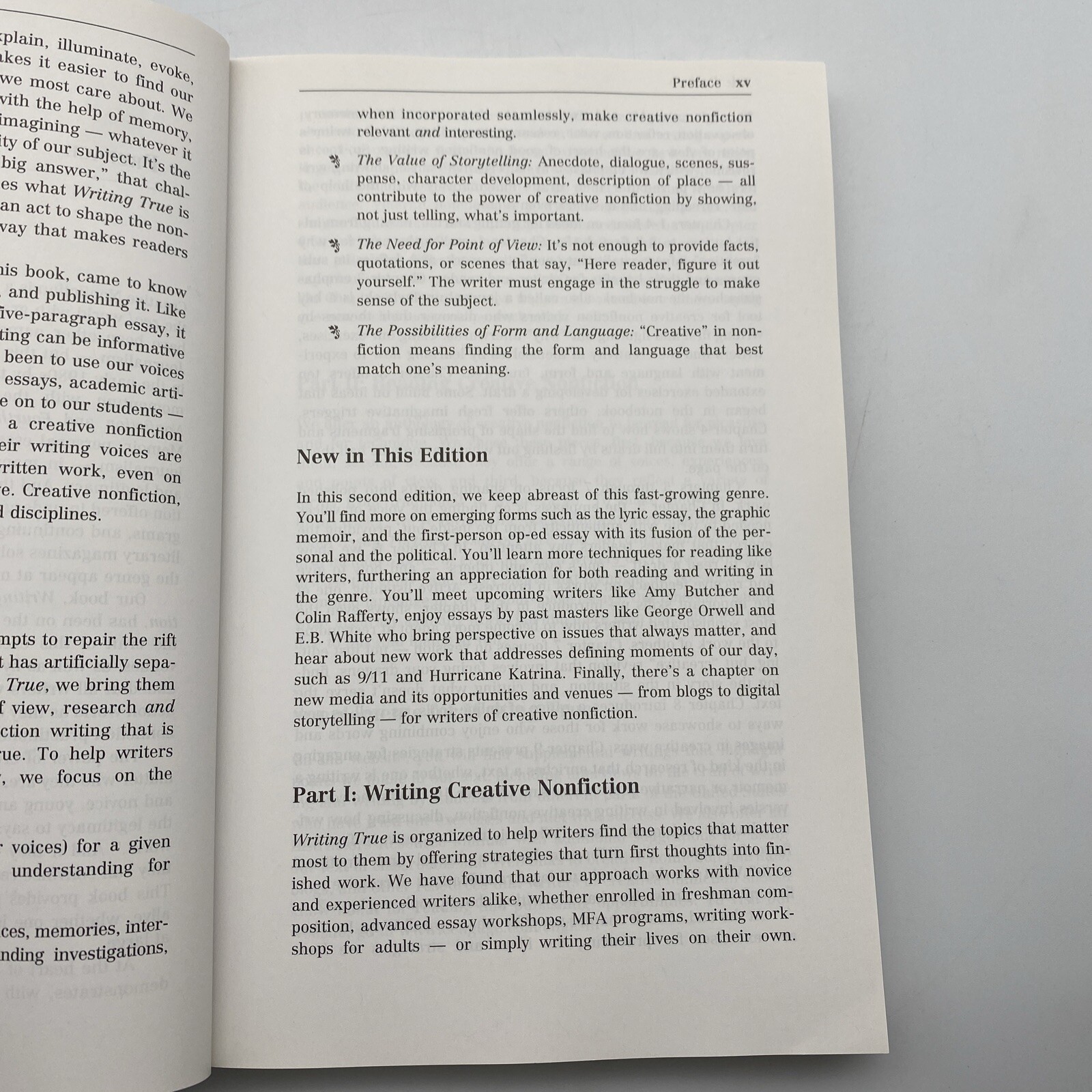 Writing True: The Art and Craft of Creative Nonfiction Sondra Perl Mimi Schwartz