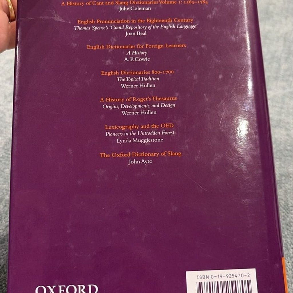 A History of Cant and Slang Dictionaries Volume II: 1785-1858 by Julie Coleman