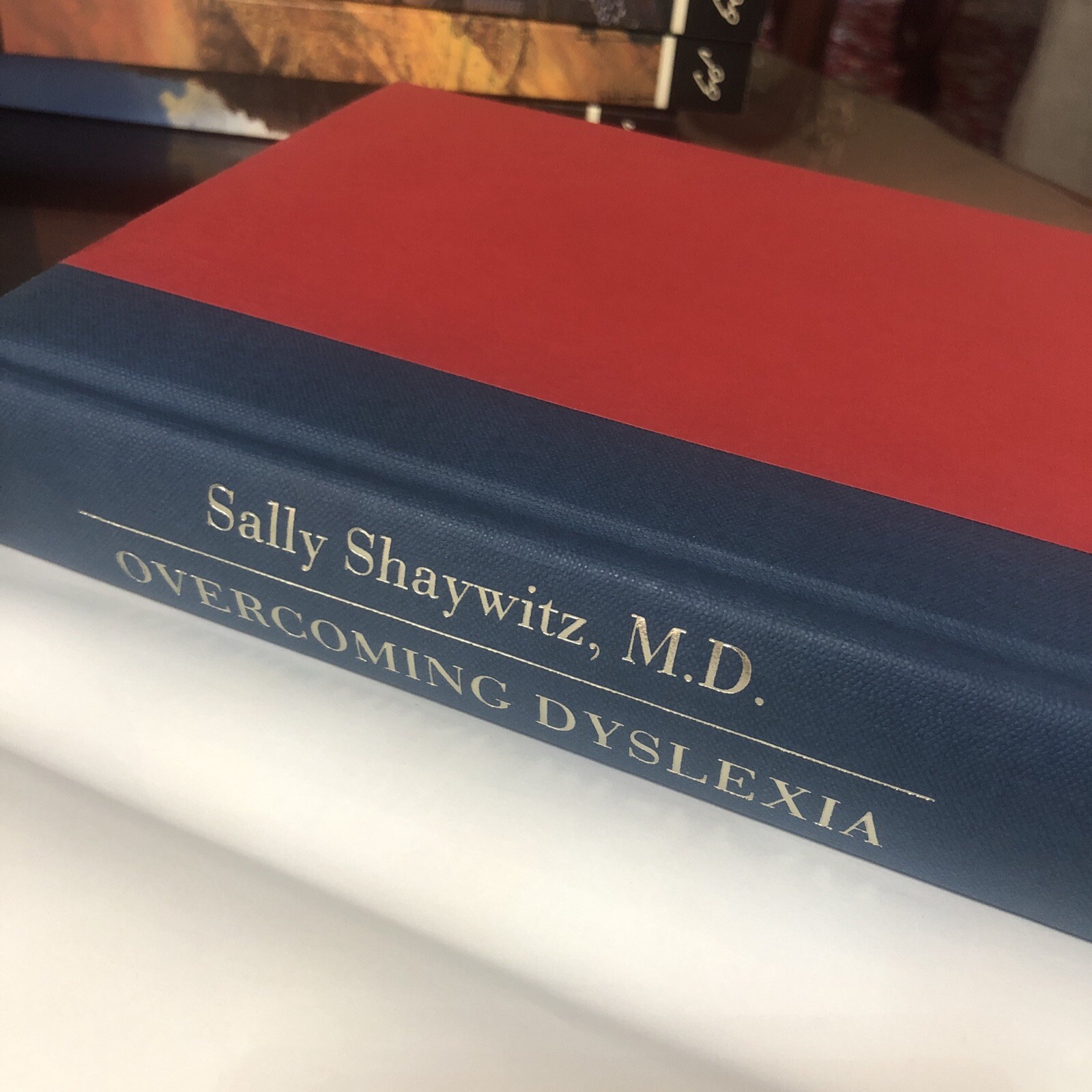 OVERCOMING DYSLEXIA by Shaywitz, Sally 2003 Hardcover Excelent Conditions