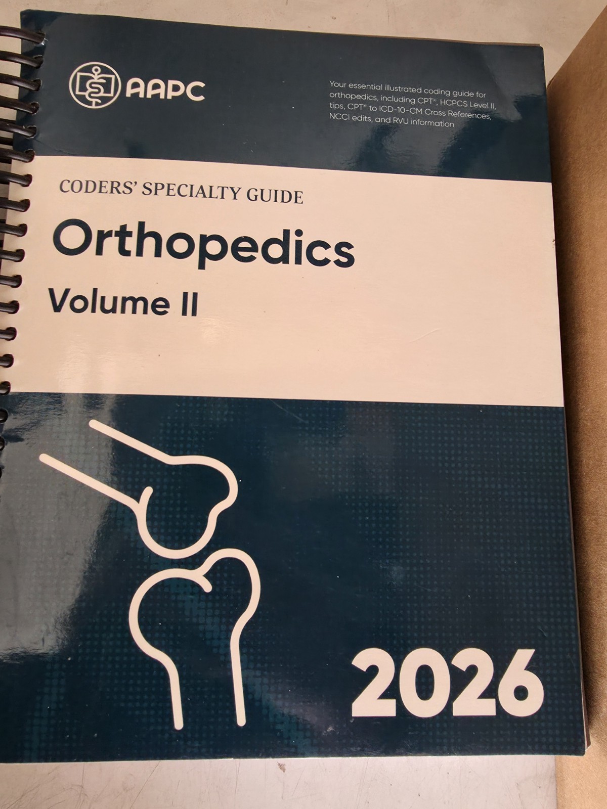 AAPC 2026 Coders’ Specialty Guide Orthopedics Volumes I & II Set
