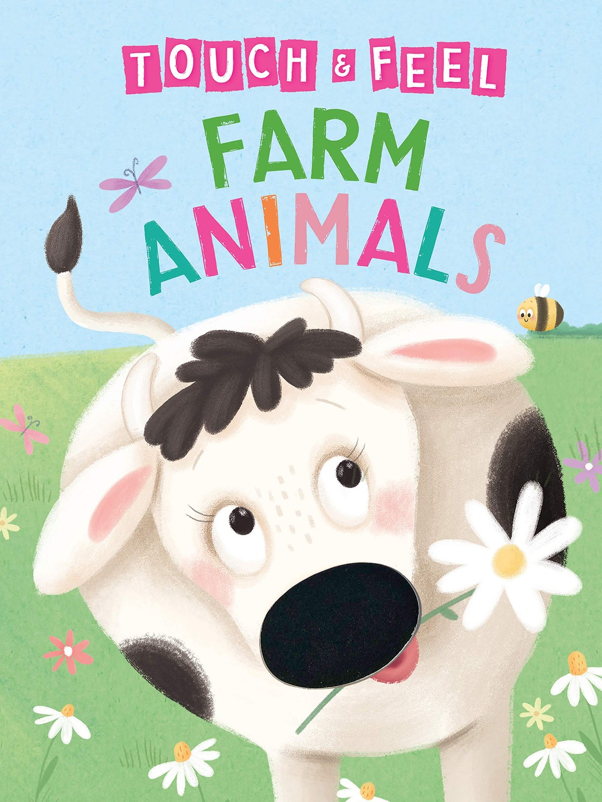 Farm Animals: A Touch and Feel Book – Children’s Board Book – Educational (T…