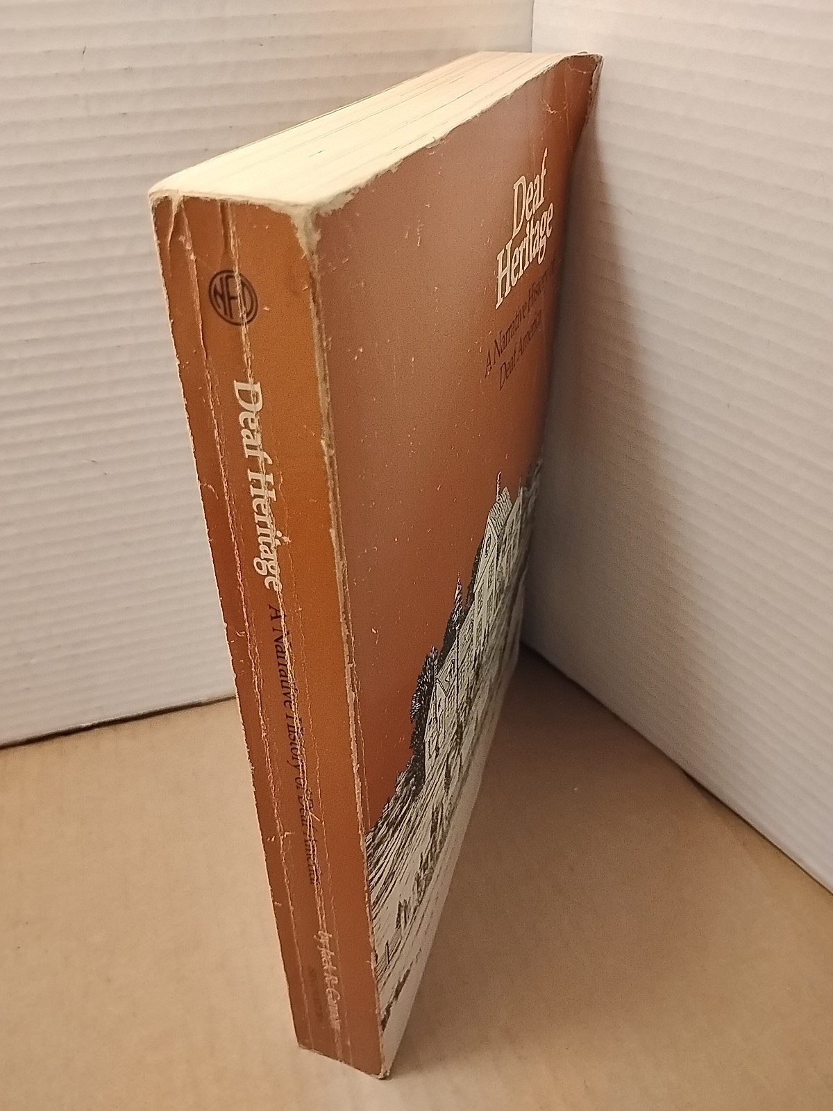 Deaf Heritage : Narrative History of Deaf America by Jack R. Gannon – 1981 – PB