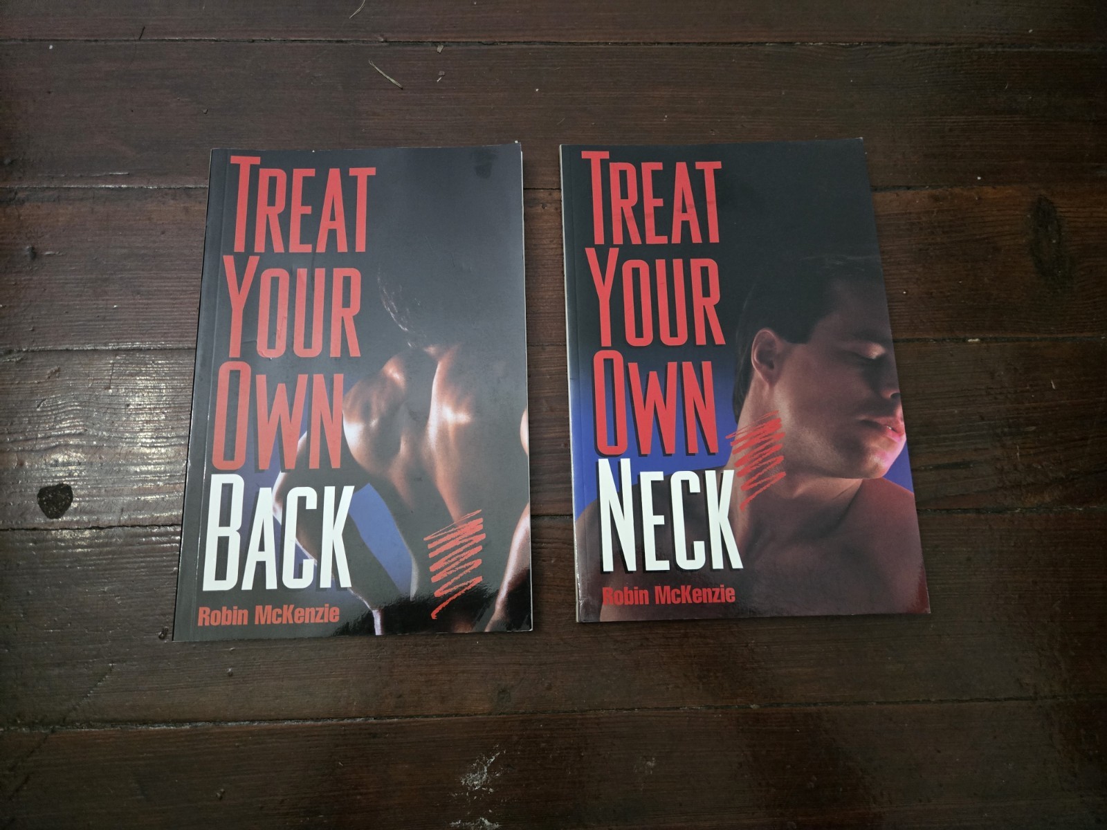 (2) Treat Your Own Neck & Back Books by Robin McKenzie – Self-Help Therapy