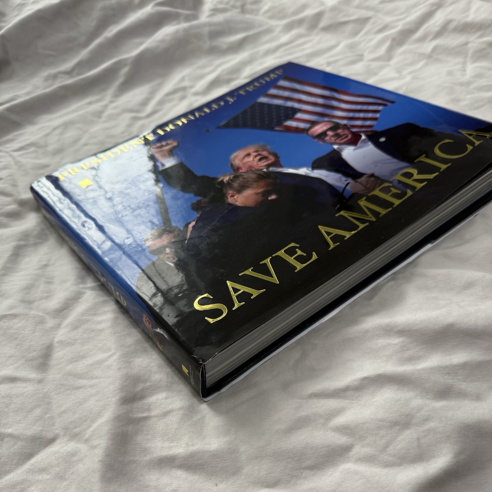 Save America by Donald J. Trump Hardcover Book