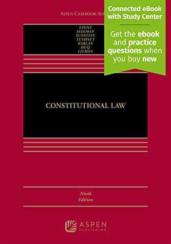 Constitutional Law: [Connected – Hardcover, by Stone Geoffrey R; – Very Good c