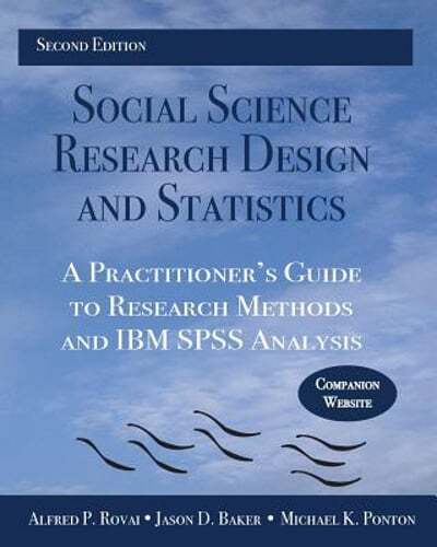 Social Science Research Design and Statistics: A Practitioner’s Guide to: Used