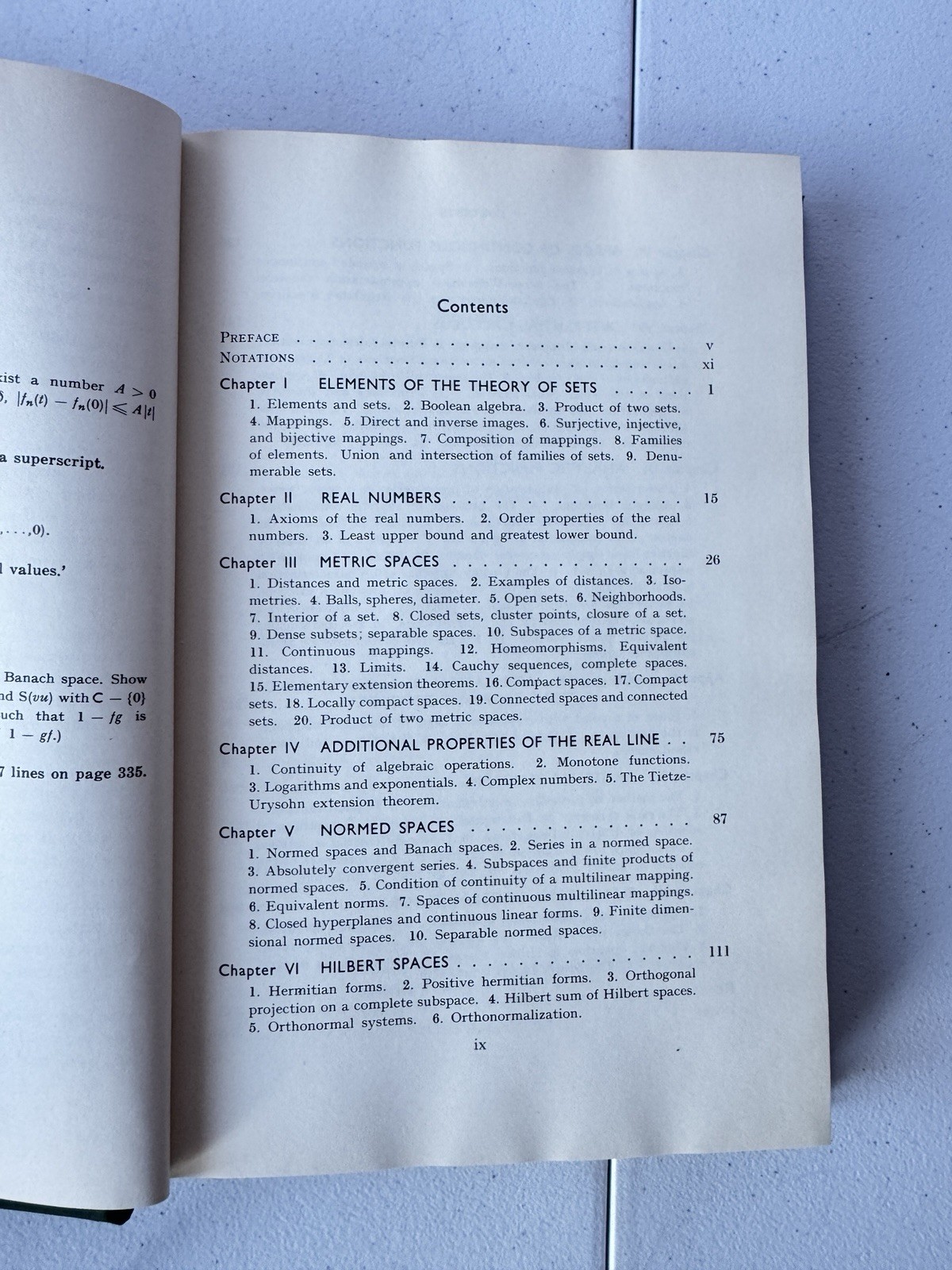 Vintage 1960 Foundations of Modern Analysis Dieudonné Academic Press HC