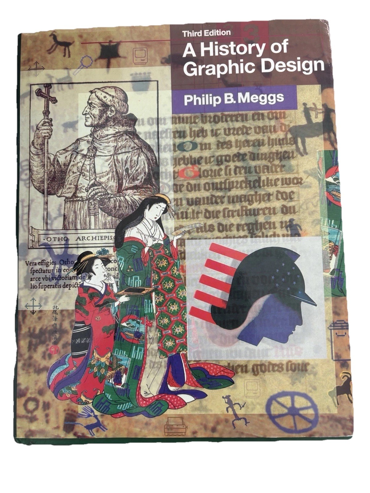 Graphic Design History Printing & Typography Arts Meggs 3rd 1998 Vintage Text