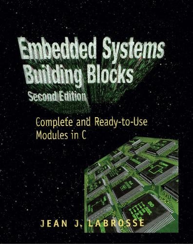 Embedded Systems Building Blocks – 9780367447618