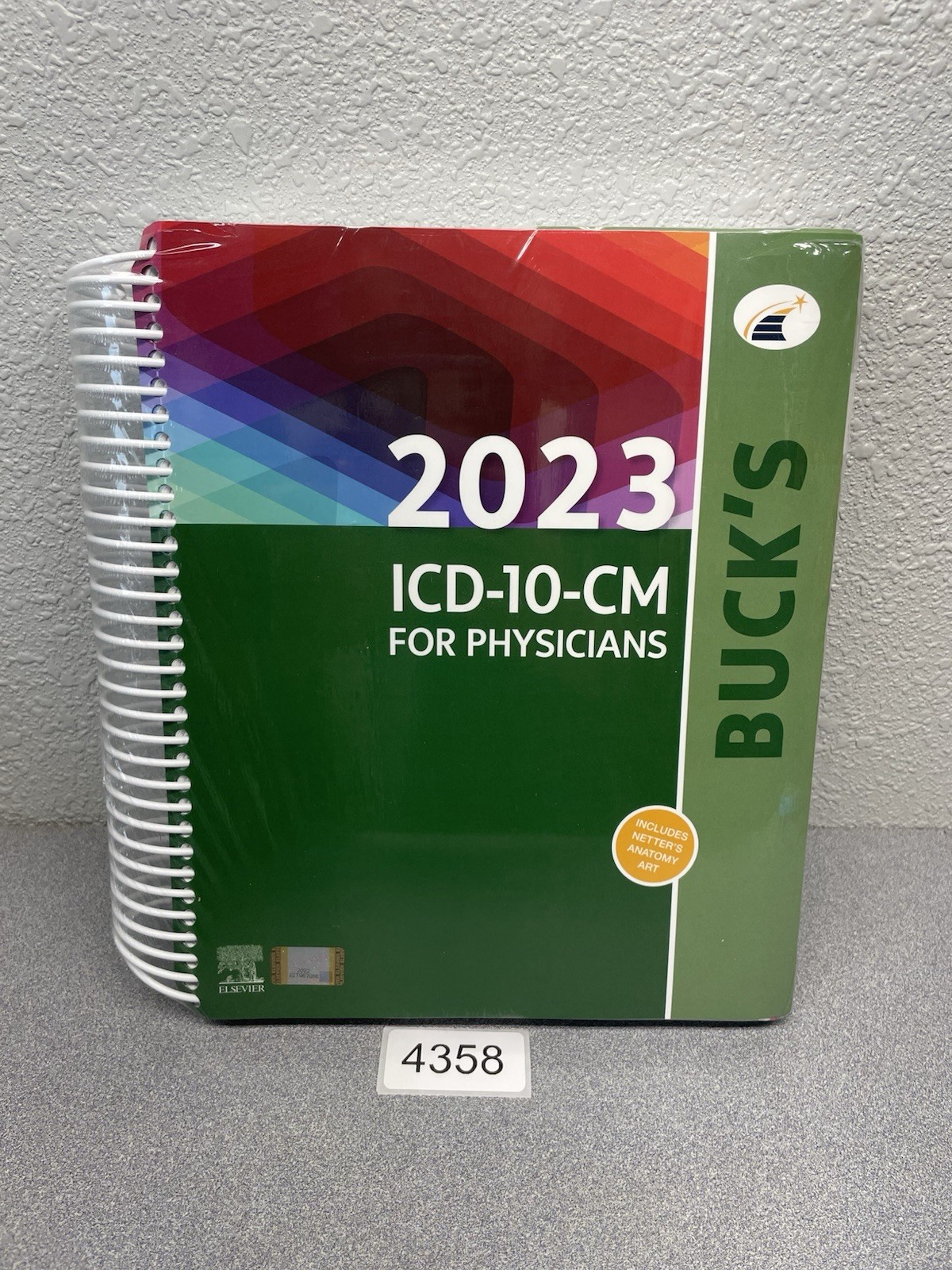 Buck’s 2023 ICD-10-CM for Physicians Hospitals by Elsevier New Sealed
