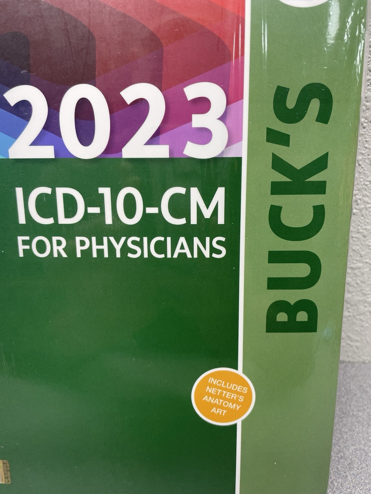 Buck’s 2023 ICD-10-CM for Physicians Hospitals by Elsevier New Sealed