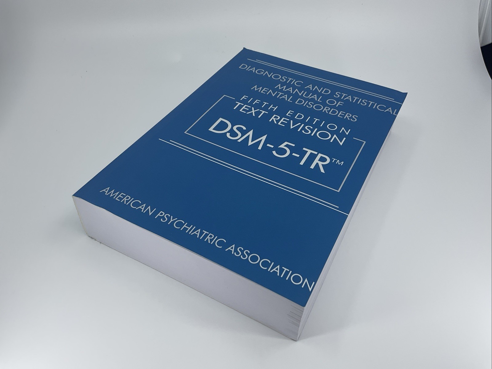 DSM-5-TR Diagnostic & Statistical Manual of Mental Disorders Paperback MISPRINT