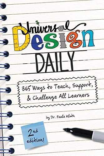 Universal Design Daily: 365 Ways to – Paperback, by Paula Kluth – Very Good