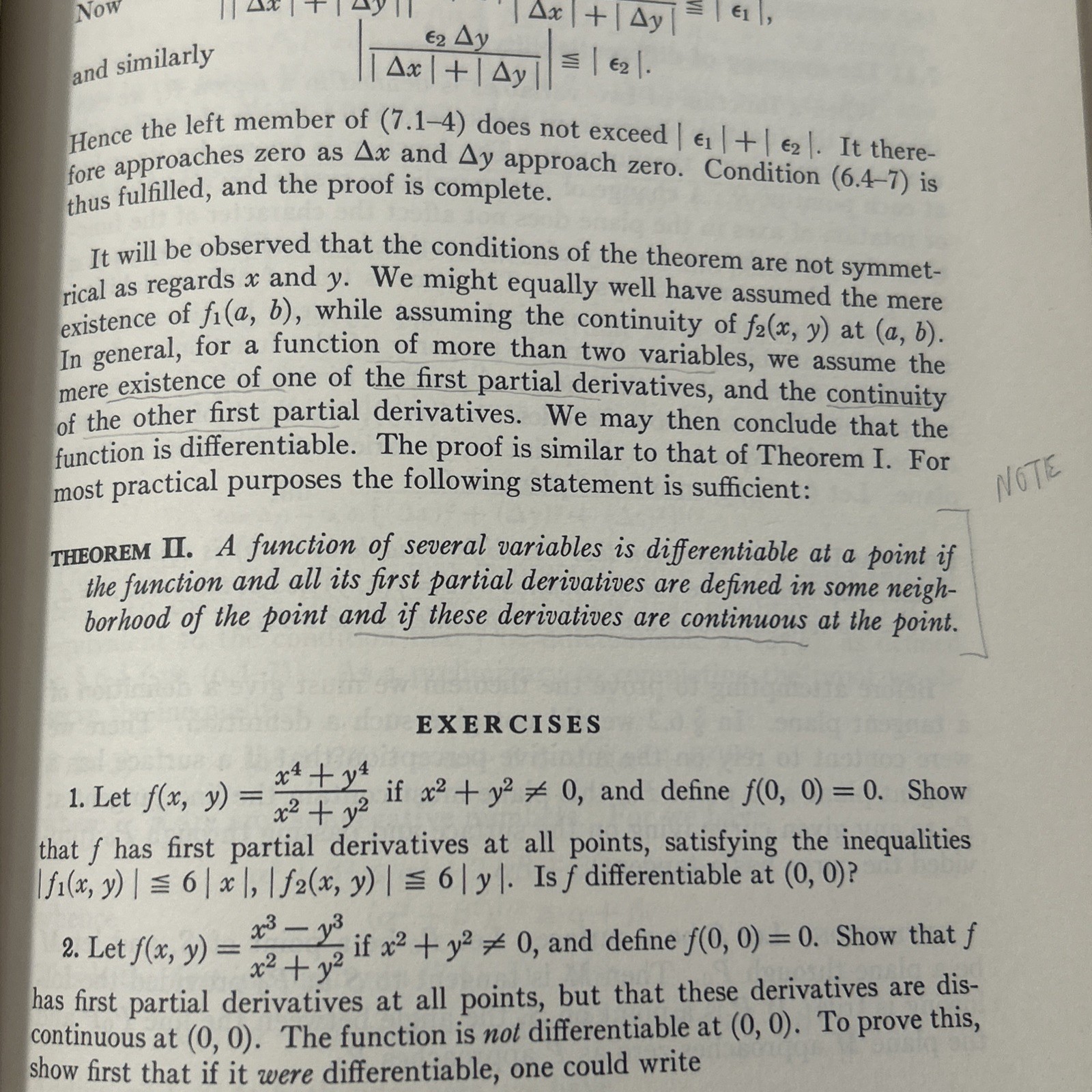 Advanced Calculus Angus E Taylor, 1955 Ginn and Co, Vintage Hardcover Textbook