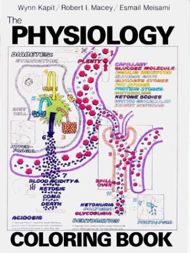 The Physiology Coloring Book, Wynn Kapit,Esmail Meisami,Robert I. Macey, Very Go