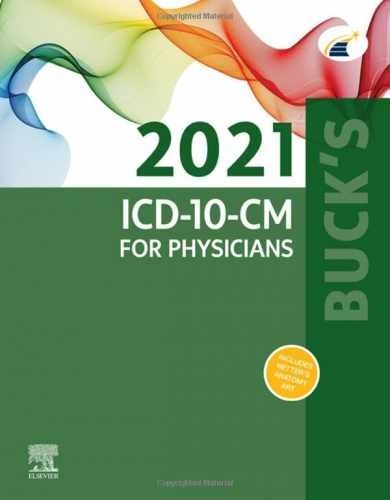 Buck’s 2021 ICD-10-CM for Physicians – Spiral-bound, by Elsevier – Very Good q