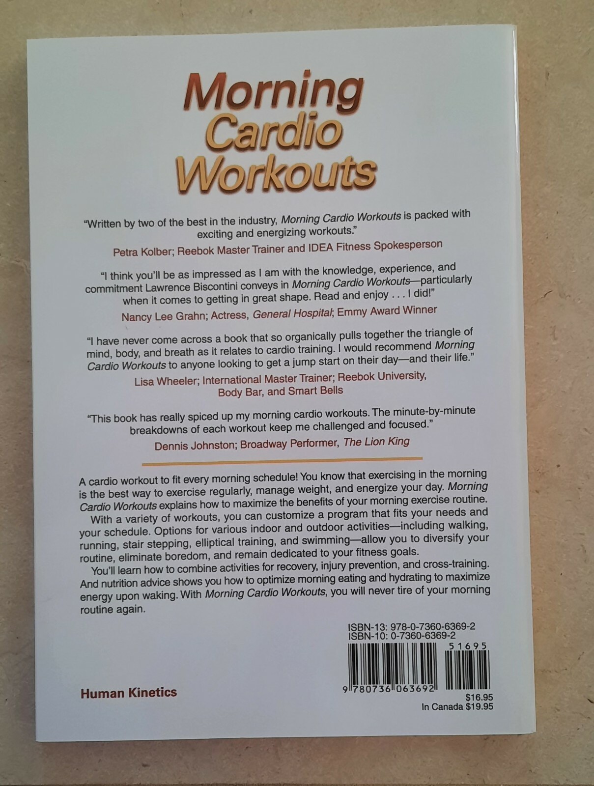 Morning Cardio Workouts by Lawrence Biscontini & June Kahn