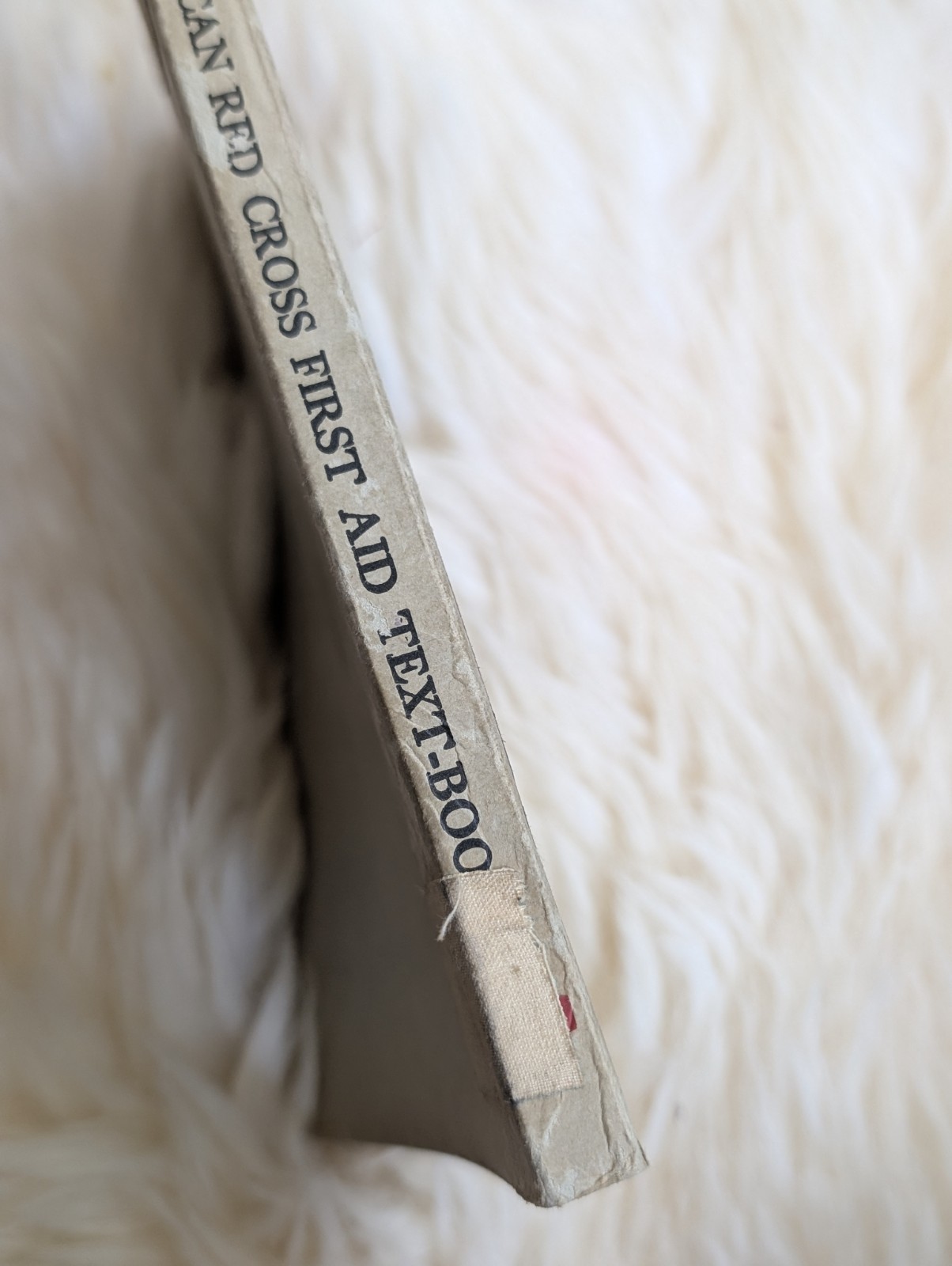 American Red Cross First Aid Textbook Revised 1940 Corrected Reprint Vintage