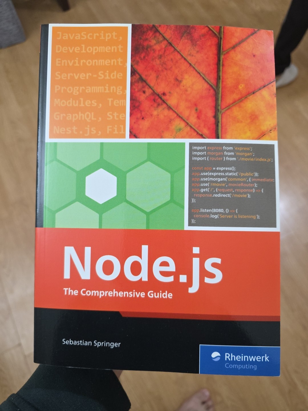 Node. JS the Comprehensive Guide by Sebastian Springer (2022,Trade Paperback)New