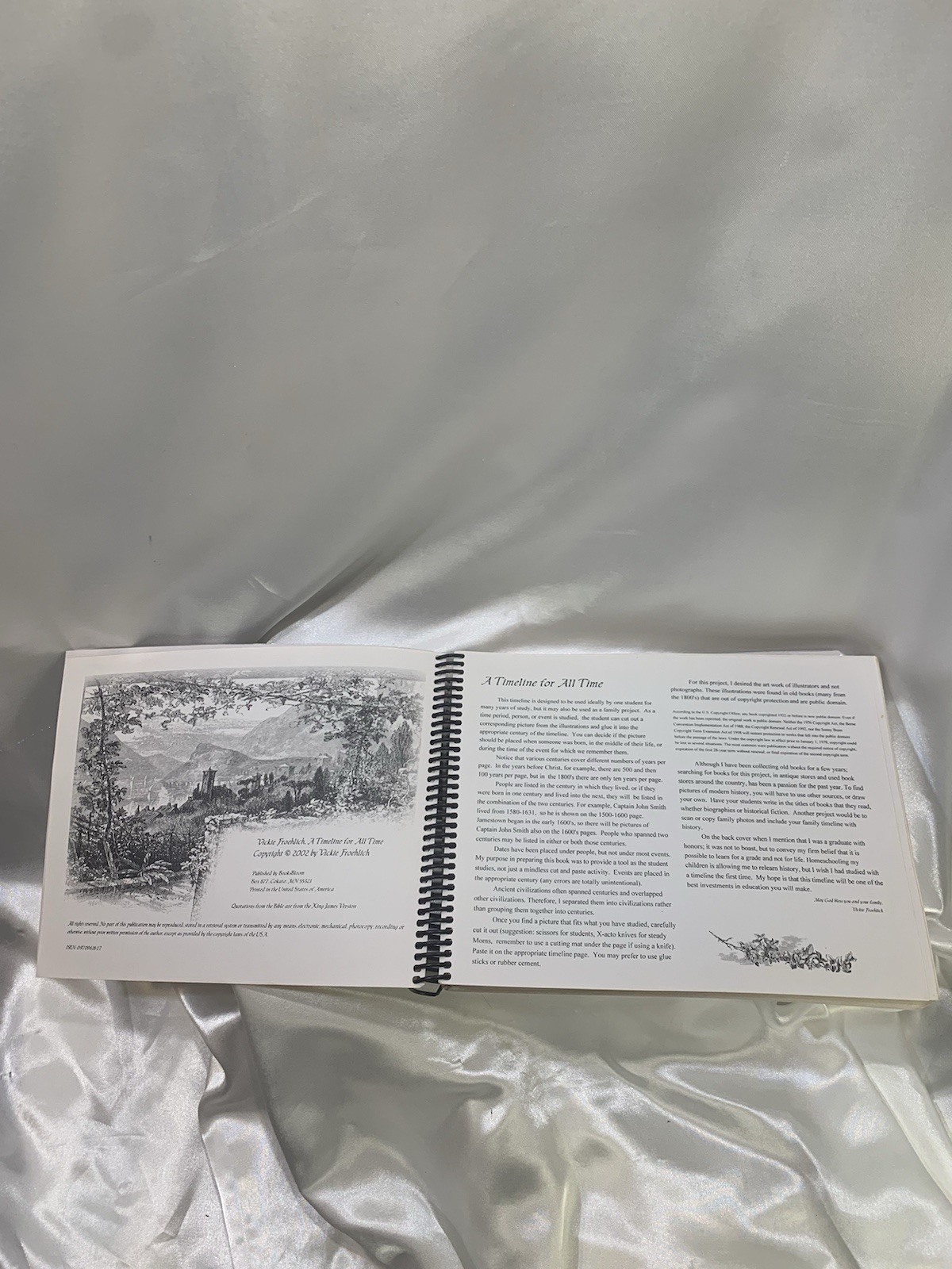 A Timeline for All Time: Timeline Workbook With Historical Illustrations History
