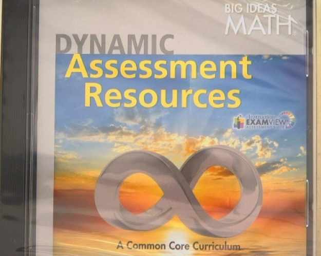BIG IDEAS MATH: Common Core Dynamic – DVD Audio, by HOLT MCDOUGAL – Very Good