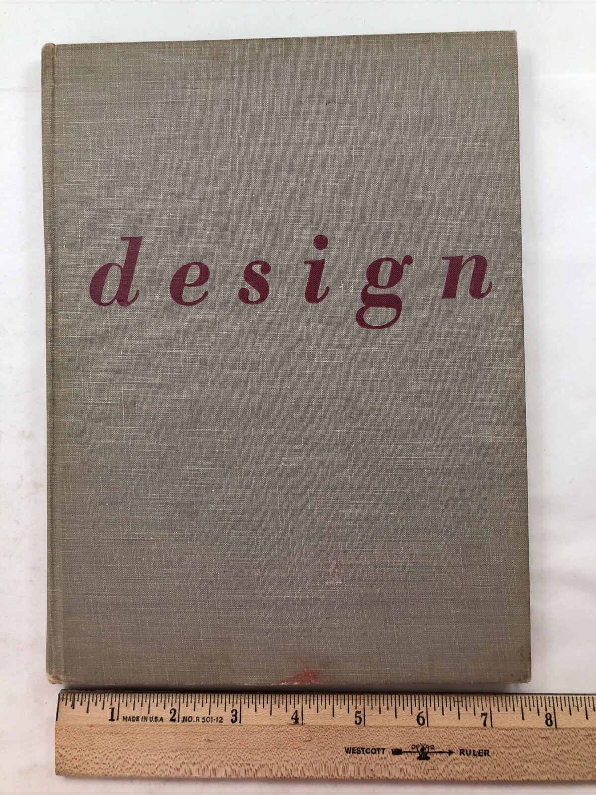 Design: A Creative Approach by Sybil Emerson Vintage HC Book Textbook 1953