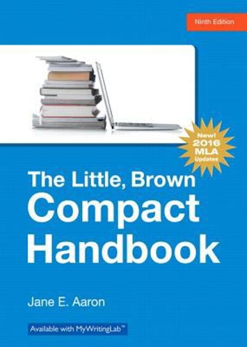 The Little, Brown Compact Handbook Paperback Jane E. Aaron