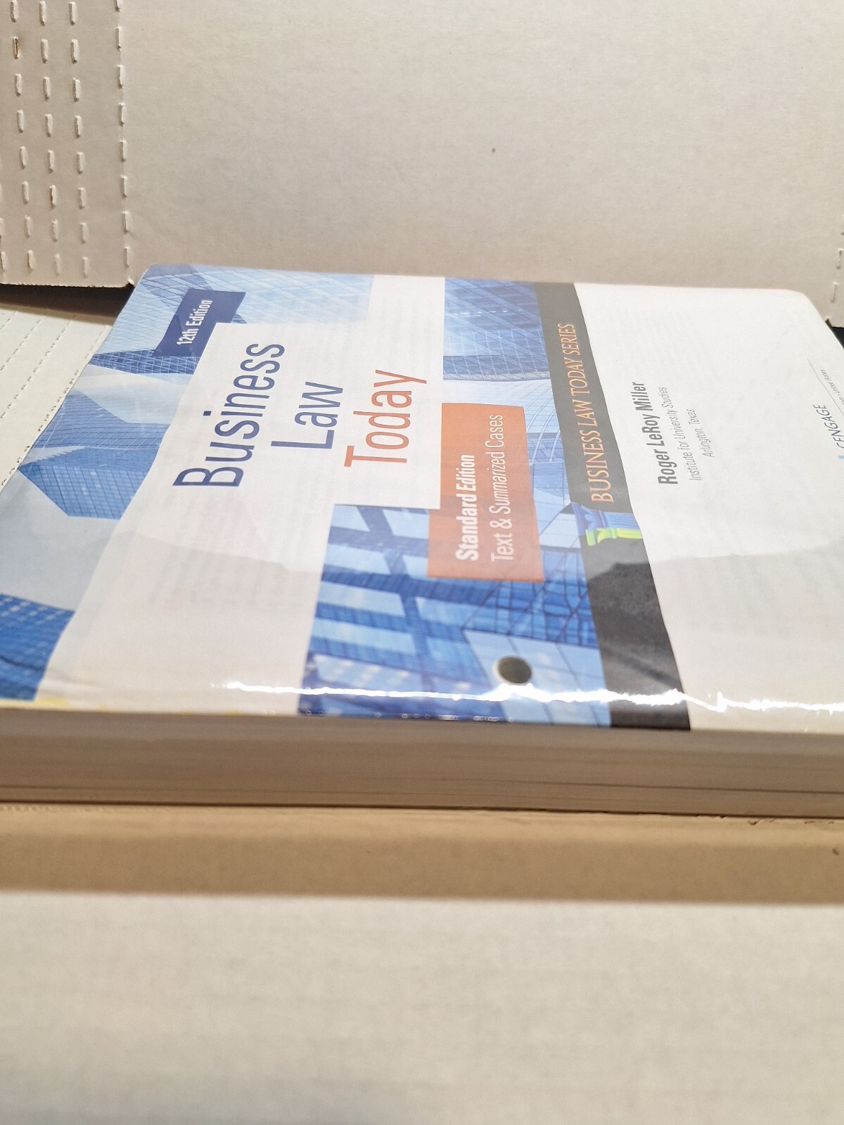 Business Law Today Standard 12 Edition Text and Summarized Cases Loose-Leaf
