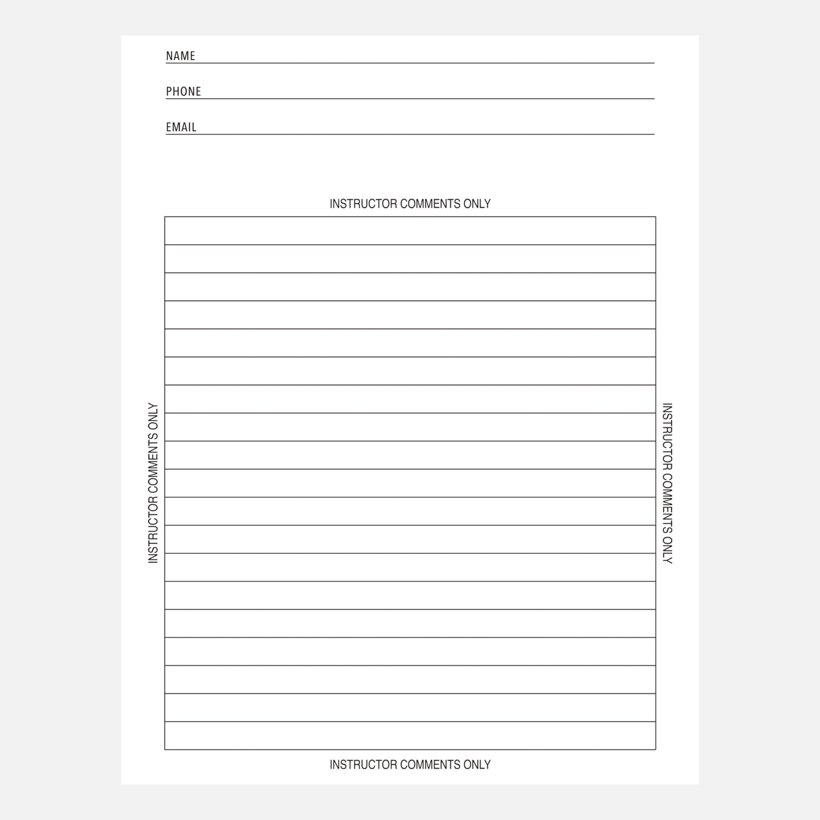 Carbonless Lab Notebook – 8.5″ x 11″ Chemistry Notebook with 50 Sets of Pages…