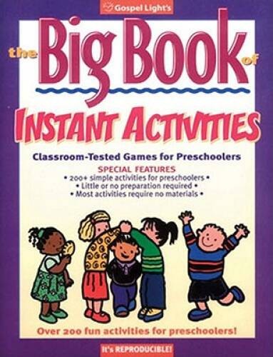 The Big Book of Instant Activities (Big Books) – Paperback – VERY GOOD