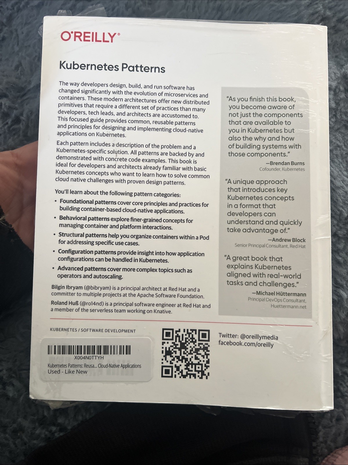 Kubernetes Patterns : Reusable Elements for Designing Cloud-Native Appli.. B-735