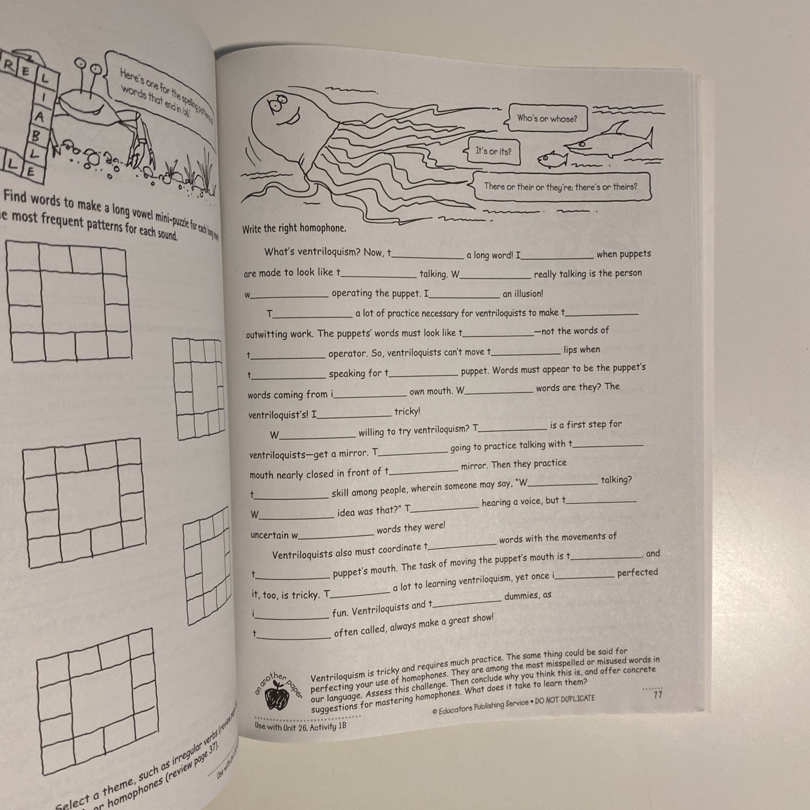 Sitton Spelling, Grade 6 Practice Book Rebecca Sitton Clean Pages