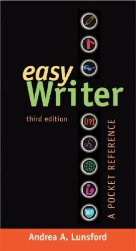 EasyWriter: A Pocket Reference – Spiral-bound By Lunsford, Andrea A. – GOOD