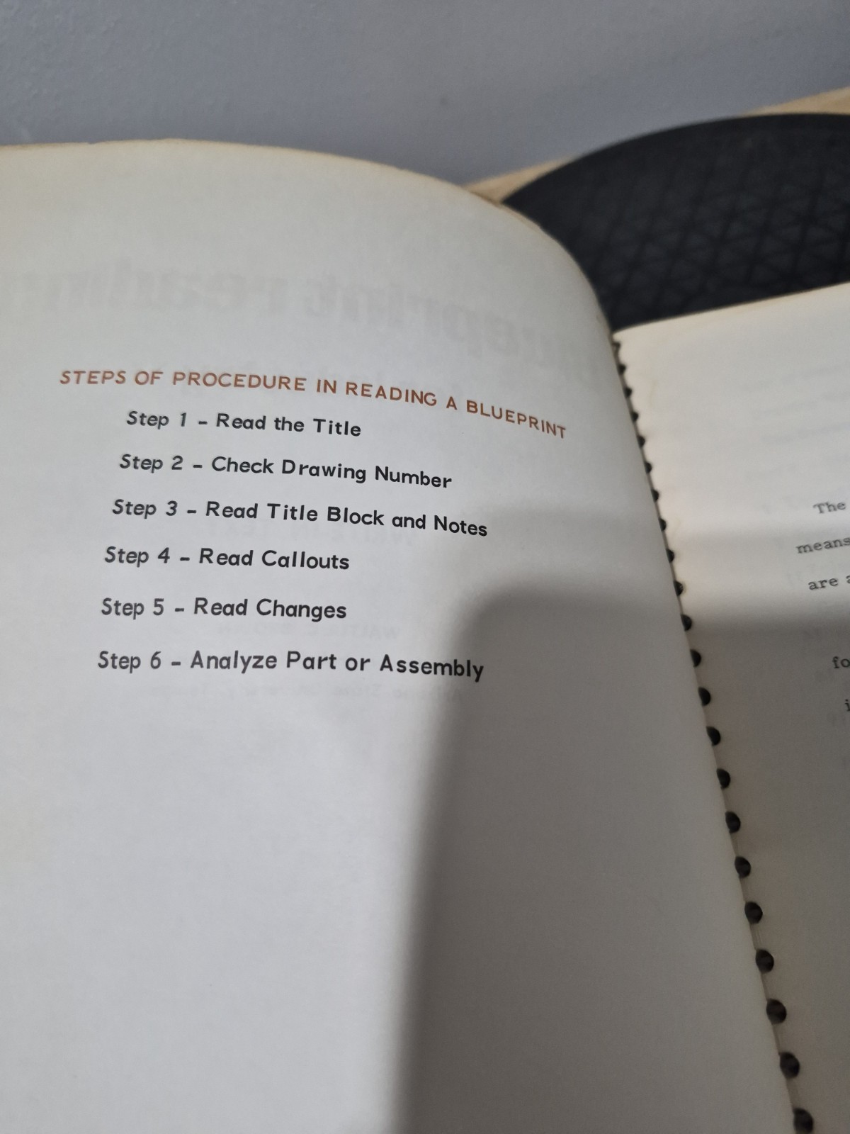 Blueprint Reading for Industry by Walter Brown 1972 Goodheart Willcox