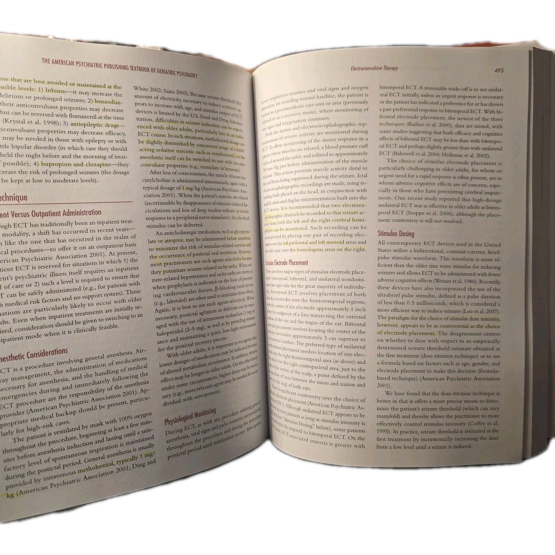 The American Psychiatric Publishing Textbook of Geriatric Psychiatry