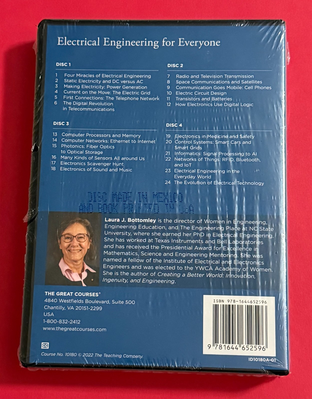 Great Courses: Electrical Engineering for Everyone- 4 Disc DVD & Guidebook