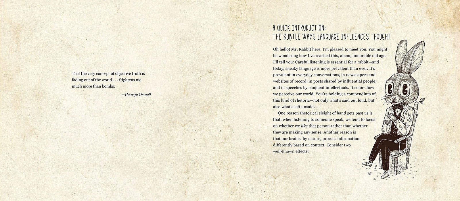An Illustrated Book of Loaded Language: Learn to Hear What’s Left Unsaid…
