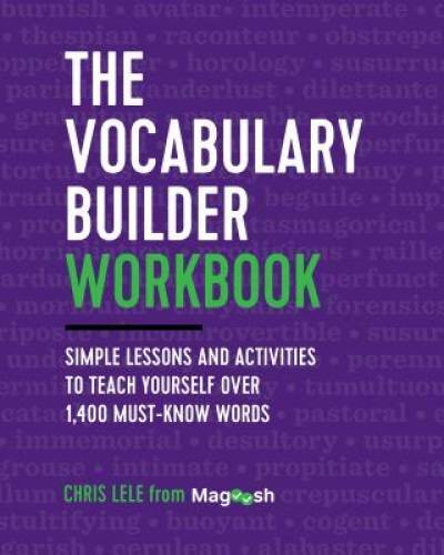 The Vocabulary Builder Workbook: Simple Lessons and Activities to Te – VERY GOOD