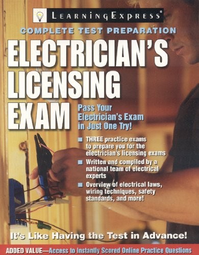 Electrician’s Licensing Exam – paperback LearningExpress LLC Editors